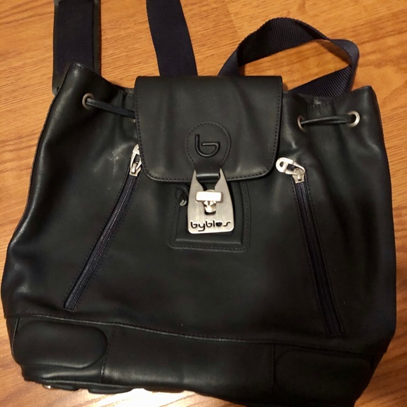 Byblos Leather Backpack - Picture 5 of 6